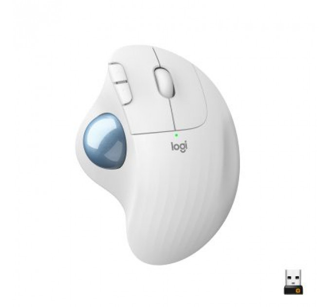 Мишка Logitech Ergo M575 Wireless Trackball Off-white (910-005870)