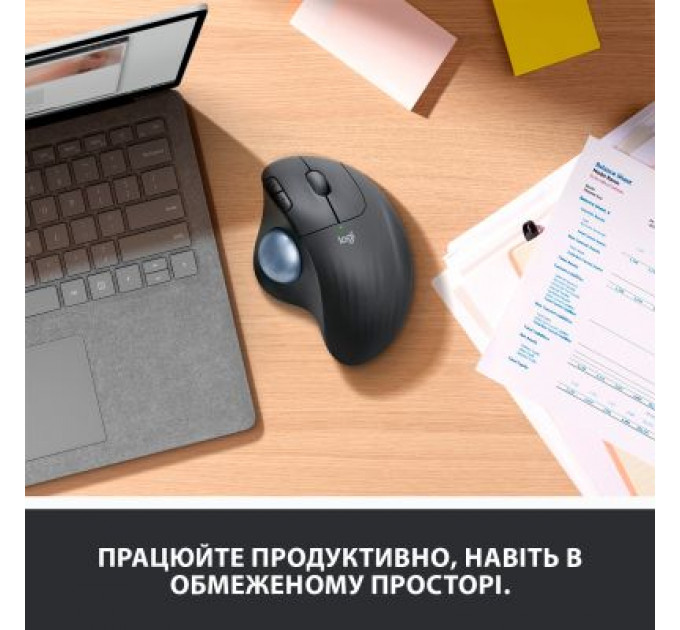 Мишка Logitech Ergo M575 Wireless Trackball Off-white (910-005870)