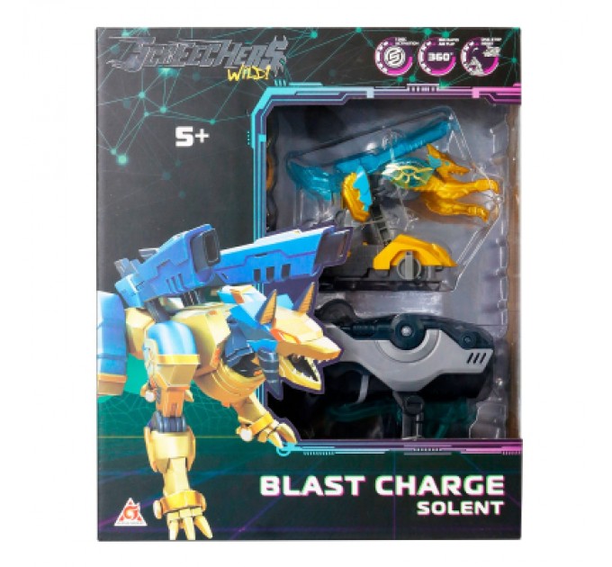 Трансформер Screechers Wild ! S5 L1 V2 - Солент (KS686114)