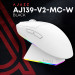 Ajazz Миша бездротова Ajazz AJ139 V2 White (AJ139-V2-MC-W)