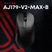 Ajazz Миша бездротова Ajazz AJ179 V2 Max Black (AJ179-V2-MAX-B)