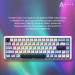 Ajazz Клавіатура бездротова Ajazz AK680 Max (8+8K) Magnetic Switch White (AK680-M-BWD-A)