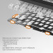 Ajazz Клавіатура Ajazz AK820 Max Magnetic Switch Black (AK820MAX-WM-BGY)
