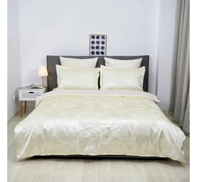 Постільна білизна Tiare Сатин Жакард 1918 євро (1918_zakard_ev)