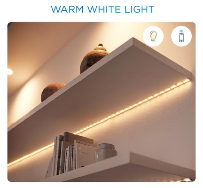 WiZ Світлодіодна стрічка WiZ LED 2700-6500K 1600Lm 2.0m RGB (929002524801)