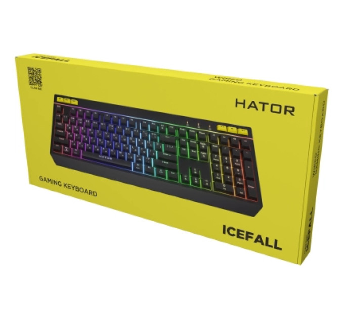 Hator Клавіатура Hator Icefall USB Black (HTK402UA)