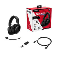 Навушники HyperX Cloud III S Wireless/USB-A/USB-C Black (A59YZAA)