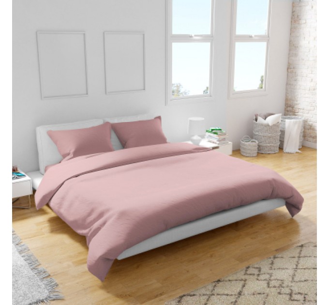 Постільна білизна Home Line Сатин Твіл (рожевий) полуторний (181380)
