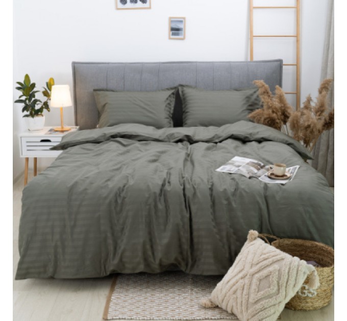 Постільна білизна Tiare 94 Сатин Страйп Кольоровий двоспальний (94_Stripe_dv)