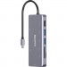 Canyon Порт-реплікатор Canyon DS-11, 9 in 1 USB-C hub, HDMI, Gigabit Ethernet, Type-C PD/100W (CNS-TDS11)