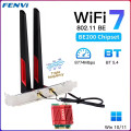 Fenvi Бездротовий адаптер Fenvi FV-BE200NG Wi-Fi 7, Bluetooth 5.4 Adapter, Tri-band 2.4G/5G/6GHz