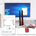 Fenvi Бездротовий адаптер Fenvi FV-BE200NG Wi-Fi 7, Bluetooth 5.4 Adapter, Tri-band 2.4G/5G/6GHz