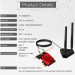 Fenvi Бездротовий адаптер Fenvi FV-BE8800Pro Wi-Fi 7, Bluetooth 5.4 Gaming Tri Band 2.4G/5G/6GHz
