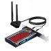 Fenvi Бездротовий адаптер Fenvi FV-BE8800RGB Wi-Fi 7, Bluetooth 5.4 Gaming Tri Band 2.4G/5G/6GHz