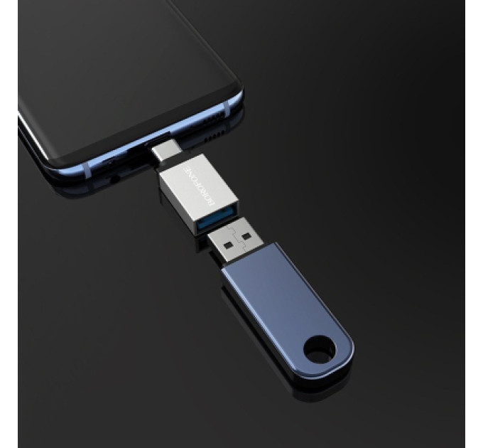BOROFONE Дата кабель OTG USB 3.0 AF to USB-C BOROFONE (6957531090328)
