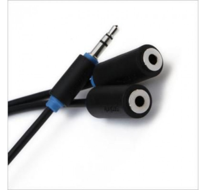 Кабель мультимедійний Jack 3.5mm to 2xJack 3.5 M Prolink (PB107-0030)