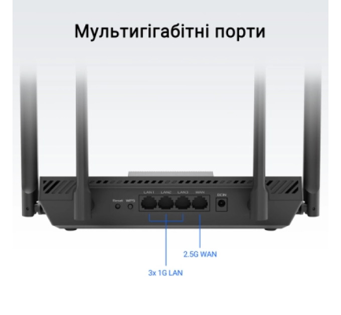 ASUS Маршрутизатор ASUS RT-BE50 (90IG09U0-MO3S00)