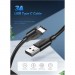 Дата кабель USB 2.0 AM to Type-C 0.5m 3.0A (18W) Nickel Plating US287 Black Ugreen (60115)