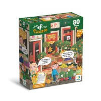 Пазл DoDo Шукай та знаходь Літні смаколики, 80 елементів (300665)