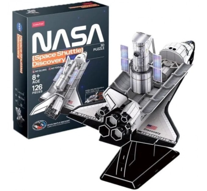 Пазл Cubic Fun 3D NASA Космічний шатл Діскавері (DS1057h)