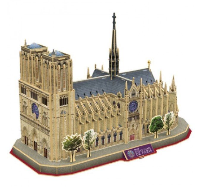 Пазл Cubic Fun Тривимірний пазл National geographic Нотр-Дам-де-Парі (DS0986h)