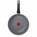 Tefal Сковорода Tefal ВОК Hard Stone 28 см, алюміній, бакеліт, сірий (D4561932)