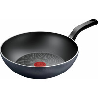 Сковорода Tefal ВОК So'' Light, 28 см, алюміній, бакеліт, чорний (H0561942)