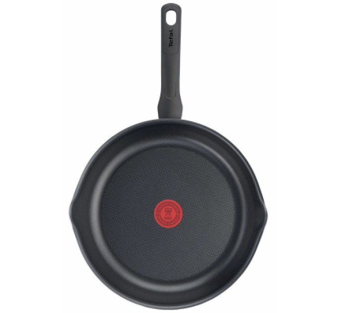 Tefal Сковорода Tefal Day by Day 28 см, з кришкою, алюміній, бакеліт, скло, чорний (B5580623UA)