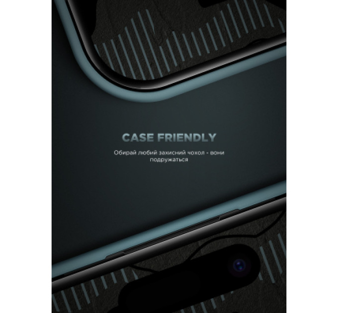 Armorstandart Скло захисне Armorstandart Infinity Black Icon 2.75D Apple iPhone 17 / 17 Pro / 16 Pro (ARM86416)