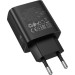 BOROFONE Зарядний пристрій BOROFONE BA98A 2xUSB-C PD30W + 1xUSB 18W digital display black (6941991120510)