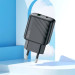 HOCO Зарядний пристрій HOCO CS23A USB-C PD30W + 1xUSB QC3.0 + cable USB-C to Lightning black (6942007609951)
