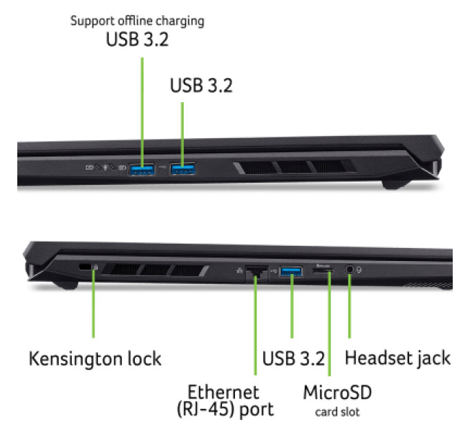 Acer Ноутбук Acer Nitro V 17 AI ANV17-41-R7NT (NH.QYVEU.006)