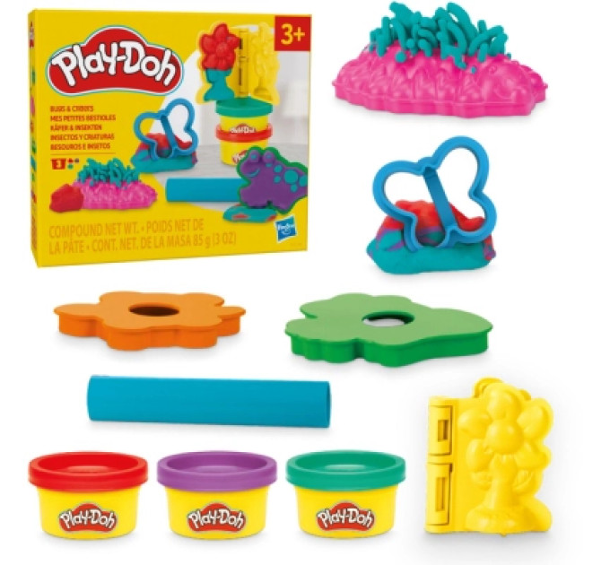 Hasbro Набір для творчості Hasbro Play-Doh Комахи з масою для ліплення (G1270)
