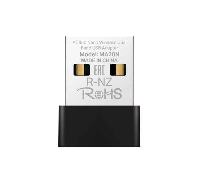 Mercusys Бездротовий Nano USB-адаптер, MA20N MERCUSYS