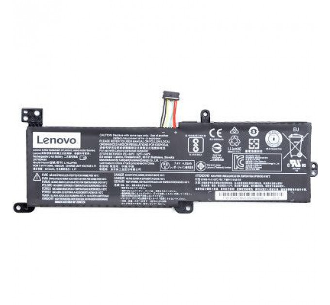 Акумулятор до ноутбука Lenovo Ideapad 320-14AST (L16L2PB2) 7.6V 4100mAh PowerPlant (NB480975)