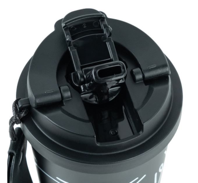 Kite Термокружка Kite 550 мл, чорна (K25-1226-1)
