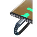 XoKo Дата кабель USB 2.0 AM to Lightning + Micro 5P + USB-C 1.2m 100W nylon black XoKo (SC-3100)