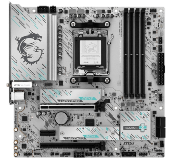 MSI Материнська плата MSI B850M GAMING PLUS WIFI