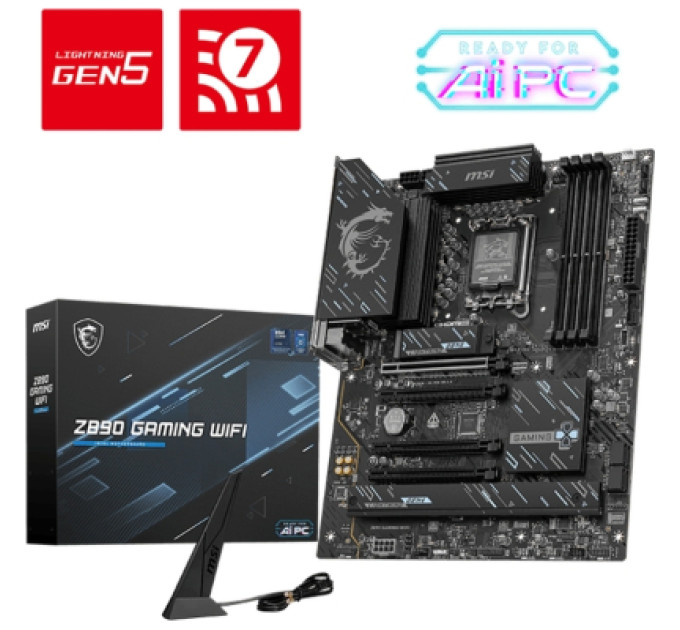 MSI Материнська плата MSI Z890 GAMING WIFI
