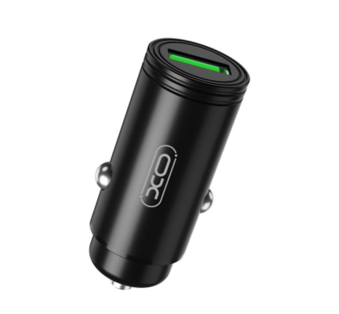 XO Зарядний пристрій XO USB QC3.0 black (CC39-BK)