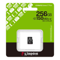 Карта пам`яті MicroSDXC 256GB UHS-I Class 10 Kingston Canvas Select Plus R150MB/s (SDCS3/256GBSP)