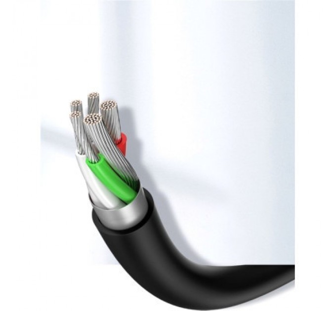 Дата кабель USB 2.0 AM to Type-C 3.0m 3.0A 18W US287 Black Ugreen (60826)
