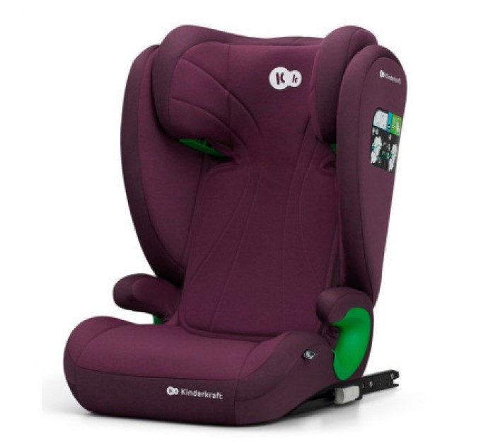 Автокрісло Kinderkraft Junior Fix 2 i-Size Cherry Pearl (KCJUFI20RED0000) (5902533921584)