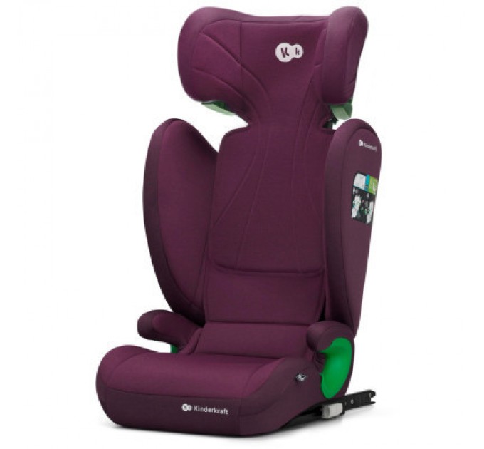 Автокрісло Kinderkraft Junior Fix 2 i-Size Cherry Pearl (KCJUFI20RED0000) (5902533921584)