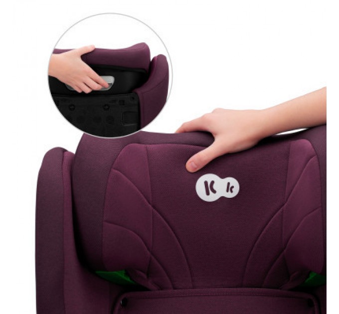 Автокрісло Kinderkraft Junior Fix 2 i-Size Cherry Pearl (KCJUFI20RED0000) (5902533921584)