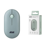 Мишка 2E MF300 Silent Wireless/Bluetooth Ashen Green (2E-MF300WGN)