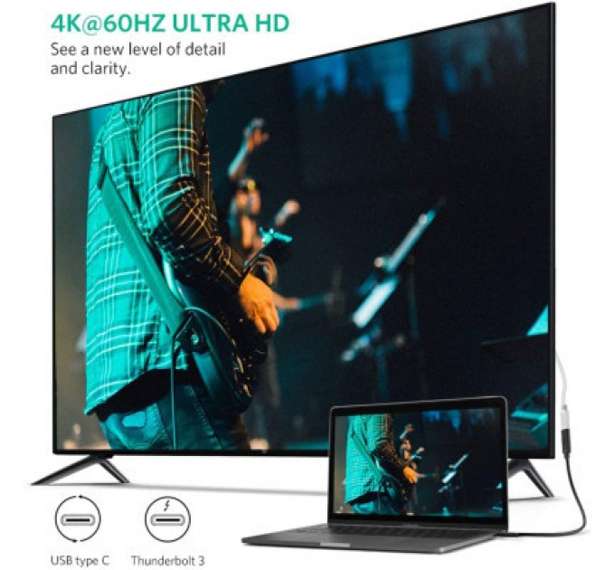 Дата кабель USB-C to USB-C 1.0m USB 3.1Gen2 100W US353 Black Ugreen (10387)