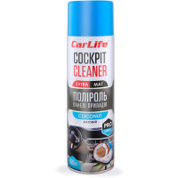 Автополіроль CarLife Cockpit Cleaner EXTRA MAT Кокос 500мл (CF527)