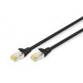 Digitus Патч-корд 3м CAT 6a S-FTP, AWG 26/7, Cu, PVC, black Digitus (DK-1644-A-030/BL)