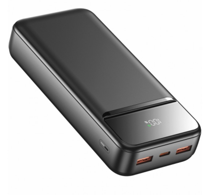 Батарея універсальна SWISSTEN 20000mAh POWER LINE II 22.5W PD QC Black (8595217490628)